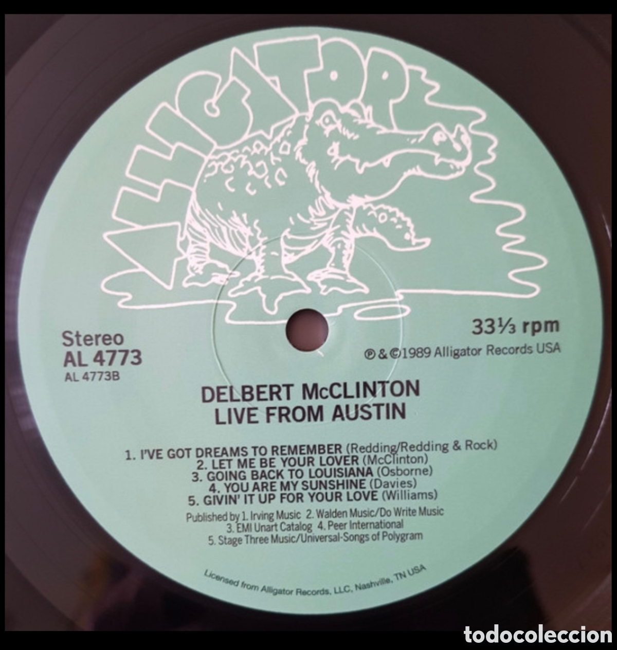 Discos de vinilo: Delbert McClinton: Live From Austin LP 180gr - Foto 4