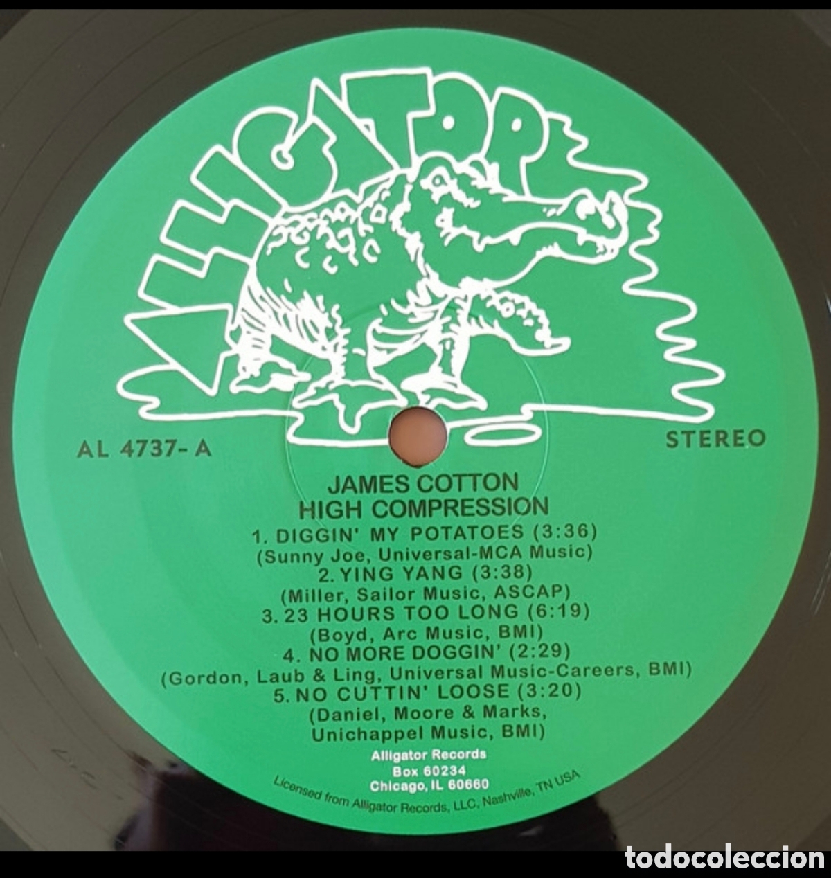 Discos de vinilo: James Cotton: High Compression LP 2024 180gr - Foto 3