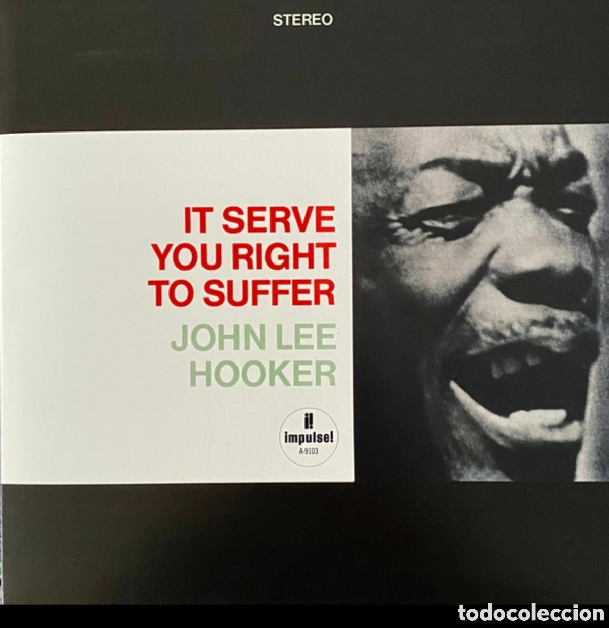 Discos de vinilo: John Lee Hooker - It Serve You Right To Suf - Foto 1