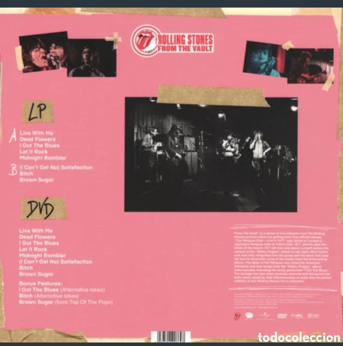 Discos de vinilo: The Rolling Stones - Live 1971 LP/DVD - Foto 2