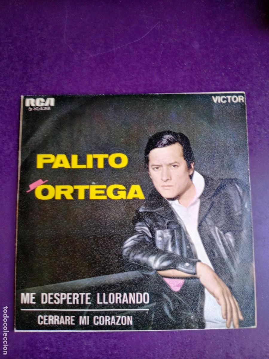 Discos de vinilo: Palito Ortega &ndash; Me Despert&eacute; LLorando - Sg RCA 1969 - ARGENTINA POP 60'S