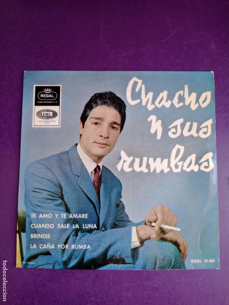 Discos de vinilo: Chacho Y Sus Rumbas &ndash; Te Amo Y Te Amar&eacute; +3 EP emi 1965 - RUMBA CATALANA, RUMBAS POP, ANDRES BATISTA
