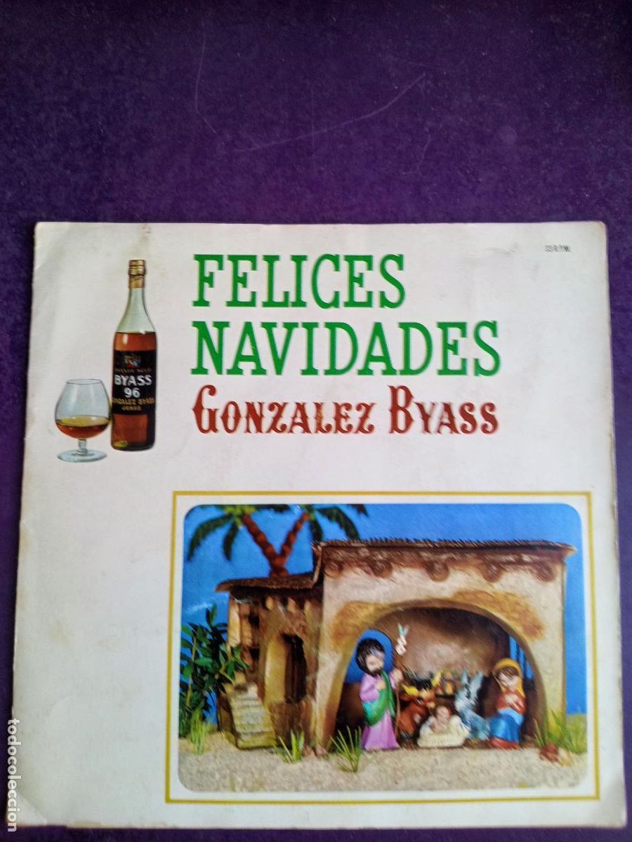 Discos de vinilo: Gonzalez Byass: Felices Navidades - FLEXI Sg PUBLICIDAD PROMOCIONAL 1968 - NAVIDAD