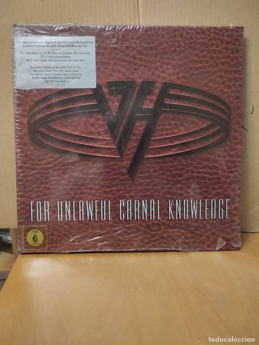 Discos de vinilo: VAN HALEN ---- FOR UNLAWFUL CARNAL KNOWLEDGE - BOX