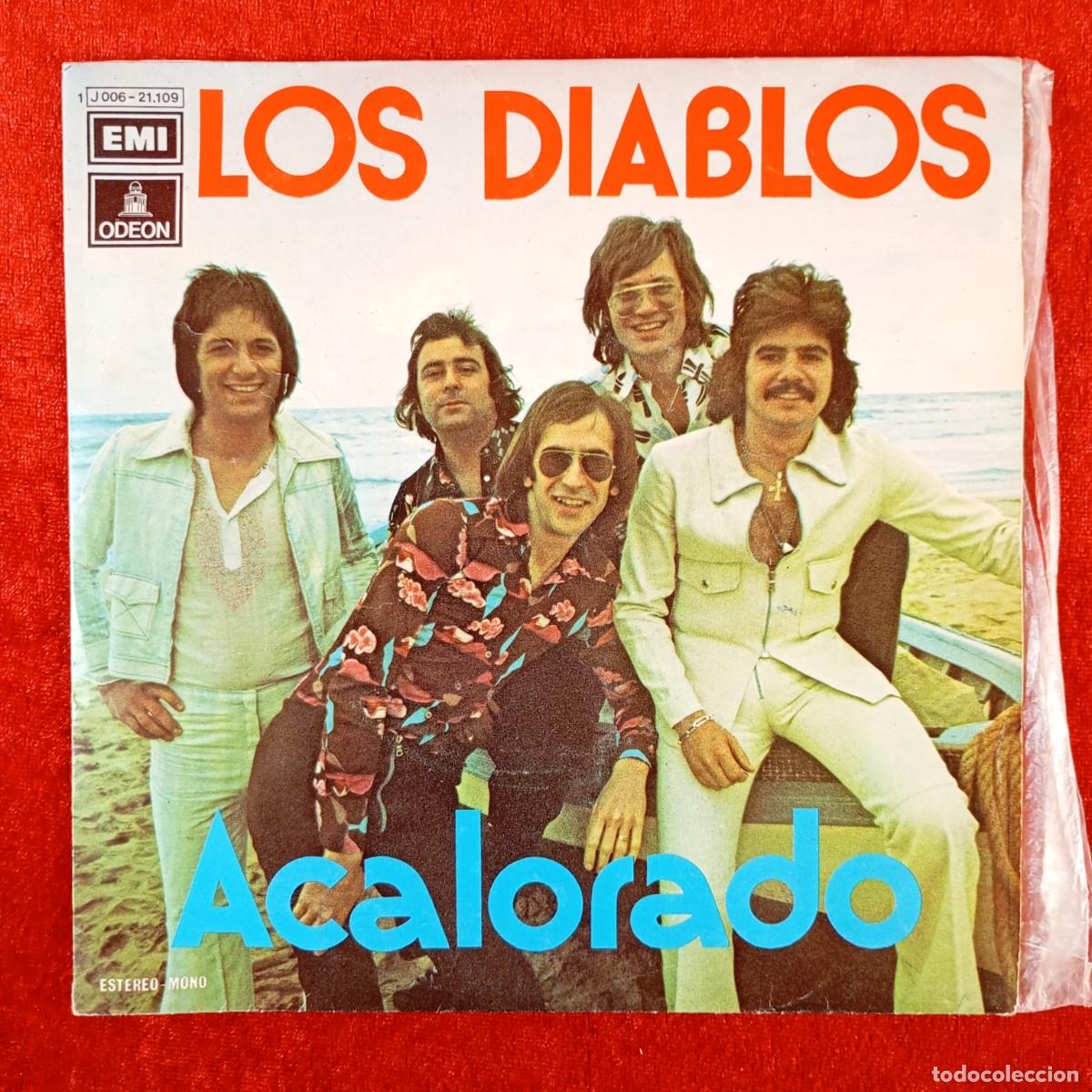 Discos de vinilo: LOS DIABLOS - ACALORADO, CUARTO DE ESTAR - SINGLE VINILO - DISCO - J 006-21.109 / 7