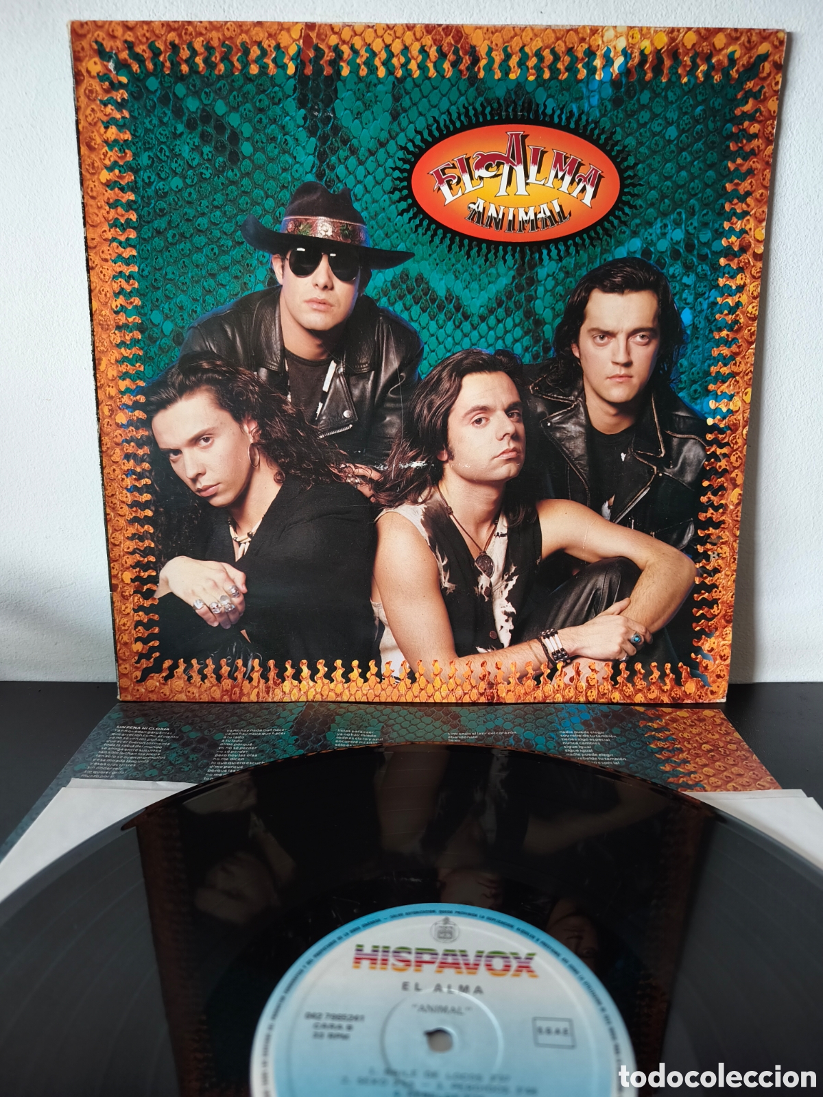 Discos de vinilo: El Alma &ndash; Animal Sello: Hispavox A&ntilde;o: 1993 Pa&iacute;s: Espa&ntilde;a Estilo: Rock C.1