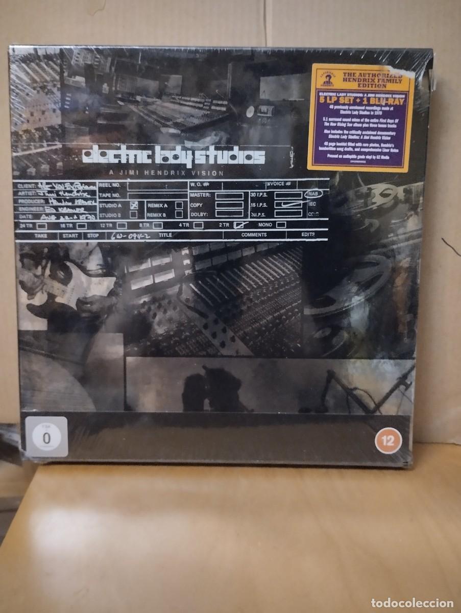 Discos de vinilo: JIMI HENDRIX ----- ELECTRIC LADY STUDIOS- A JIMI HENDRIX VISION - BOX - Foto 1