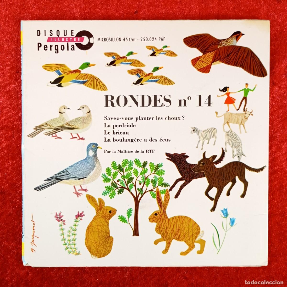 Discos de vinilo: RONDES N&ordm; 14 - SAVEZ-VOUS PLANTER LES CHOUX? - SINGLE VINILO - DISCO - 250.024 PAF / 13