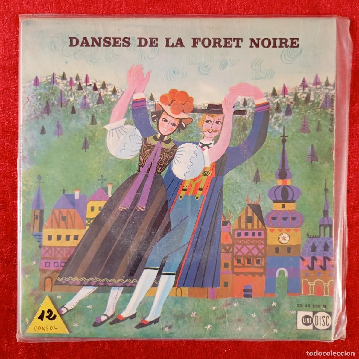 Discos de vinilo: DANSES DE LA FORET NOIRE - RYTHMES ET JEUX - SINGLE VINILO - DISCO - EX 45 236 M / 15