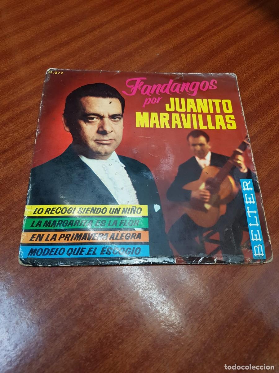 Discos de vinilo: FANDANGOS POR JUANITO MARAVILLAS