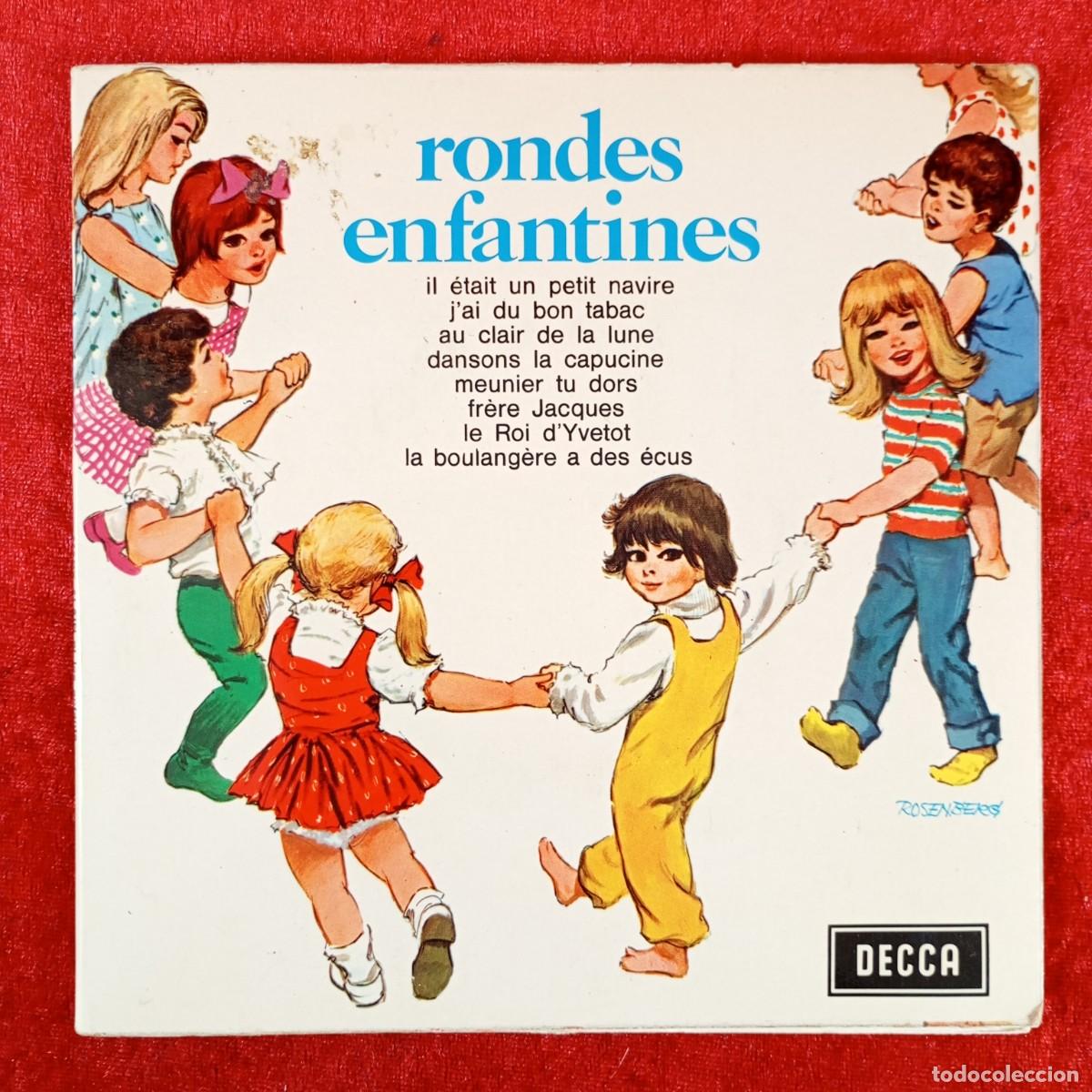 Discos de vinilo: RONDES ENFANTINES - FERNANDEL - SINGLE VINILO - DISCO - 27.010 / 21