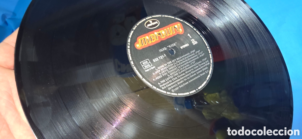 Discos de vinilo: INXS-KICK-GATEFOLD 1987-VINILO EN BUEN ESTADO - Foto 13