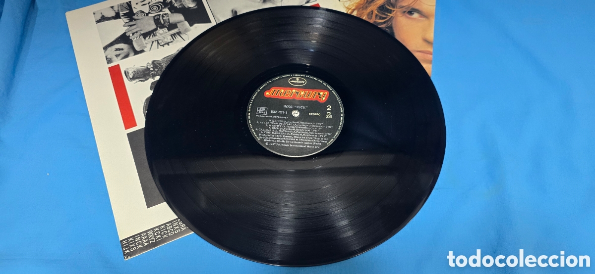 Discos de vinilo: INXS-KICK-GATEFOLD 1987-VINILO EN BUEN ESTADO - Foto 14