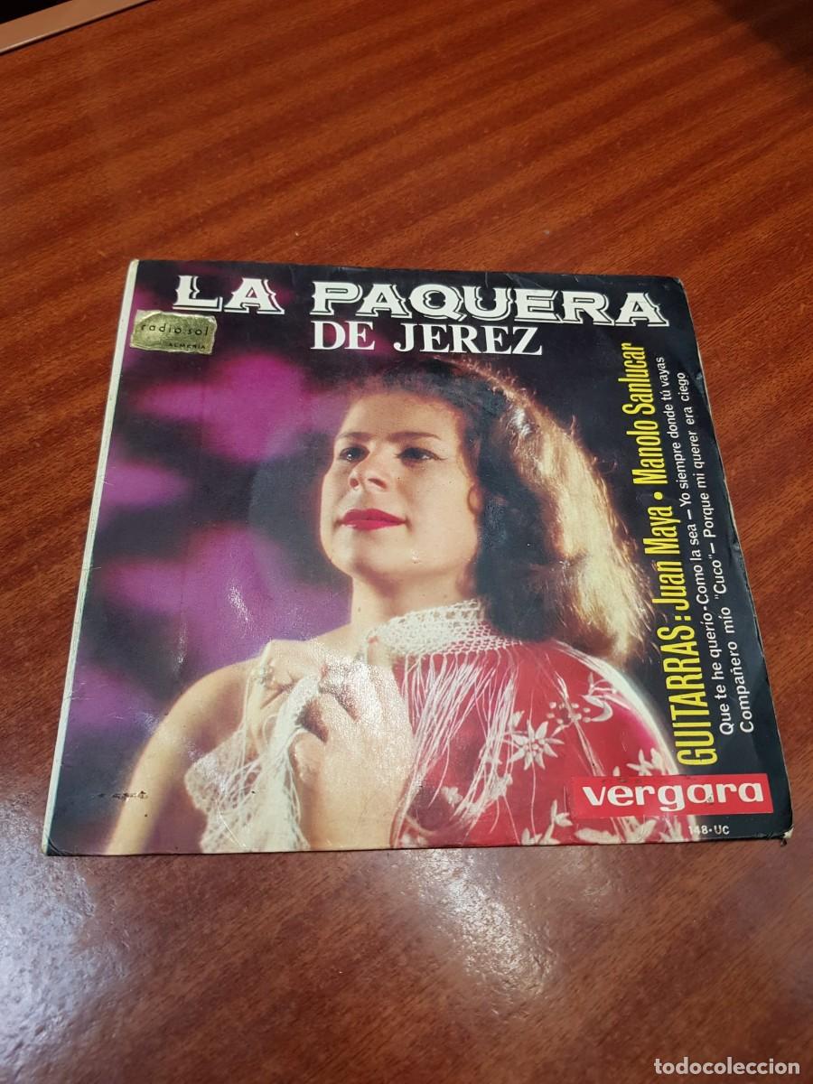 Discos de vinilo: LA PAQUERA DE JEREZ-GUITARRAS