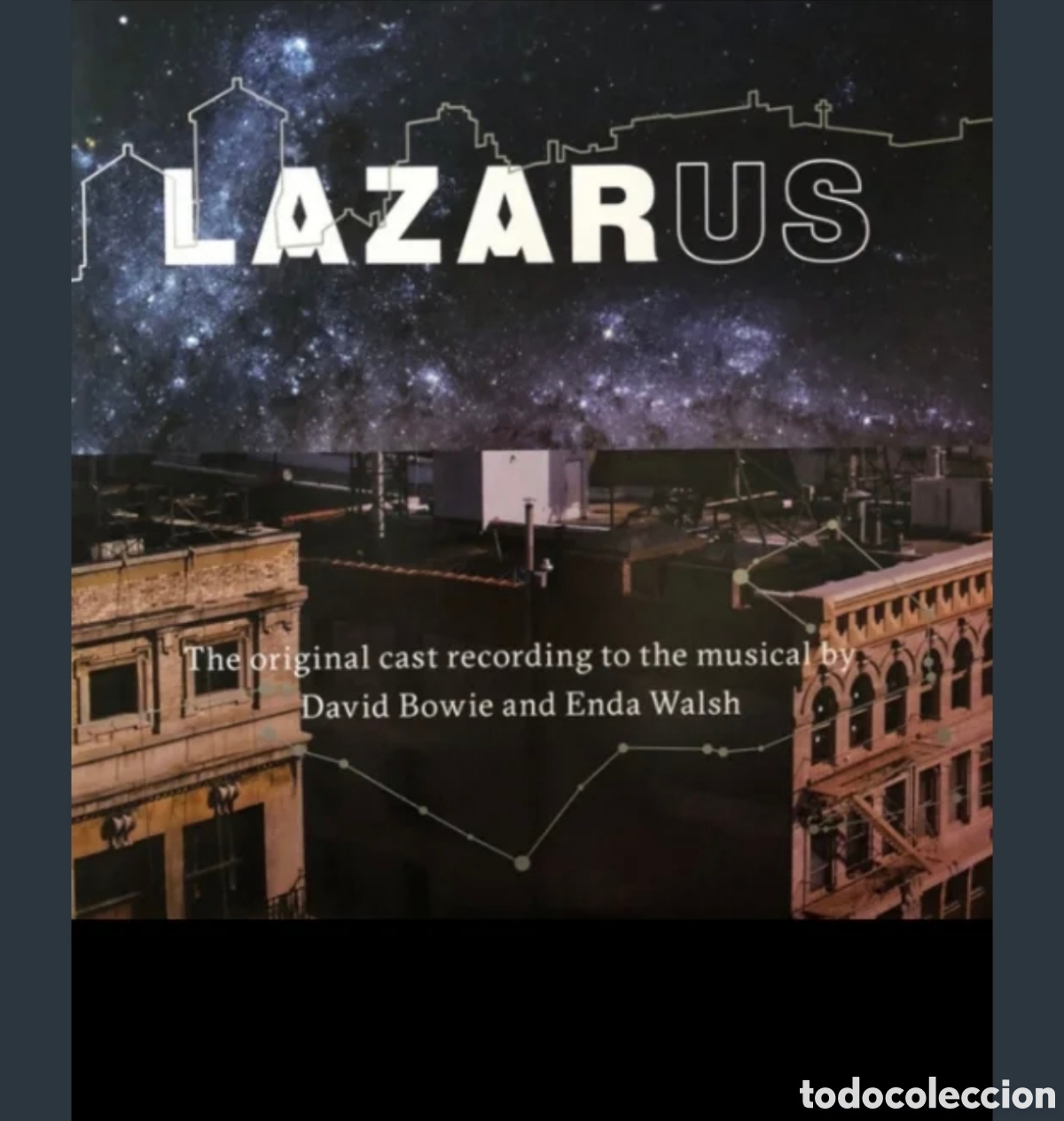 Discos de vinilo: Lazarus- Original New york casting Lp(David Bowie) 3Lps