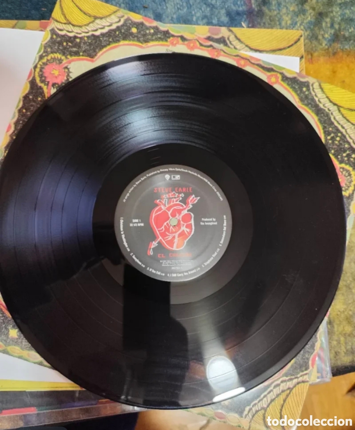 Discos de vinilo: Steve Earle: El Coraz&oacute;n RSD 2017 Edici&oacute;n Limitada 2500 copias - Foto 6
