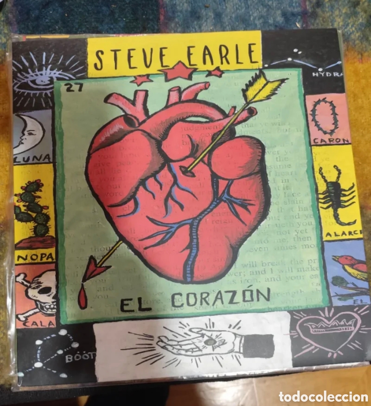 Discos de vinilo: Steve Earle: El Coraz&oacute;n RSD 2017 Edici&oacute;n Limitada 2500 copias
