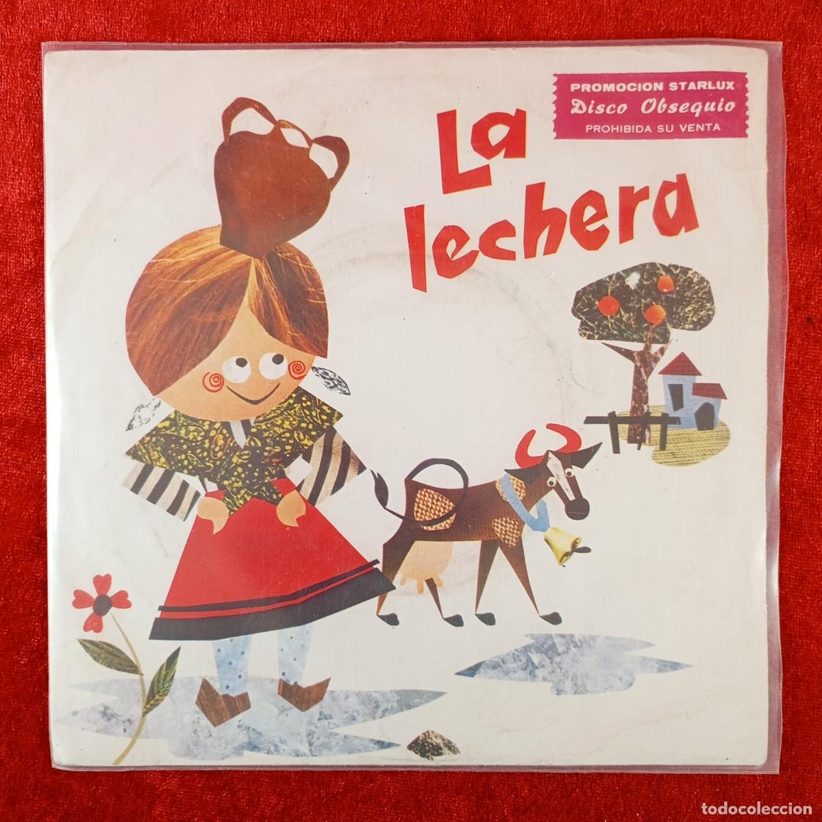 Discos de vinilo: LA LECHERA - CUENTOS INFANTILES - SINGLE VINILO - DISCO - M.710 / 38