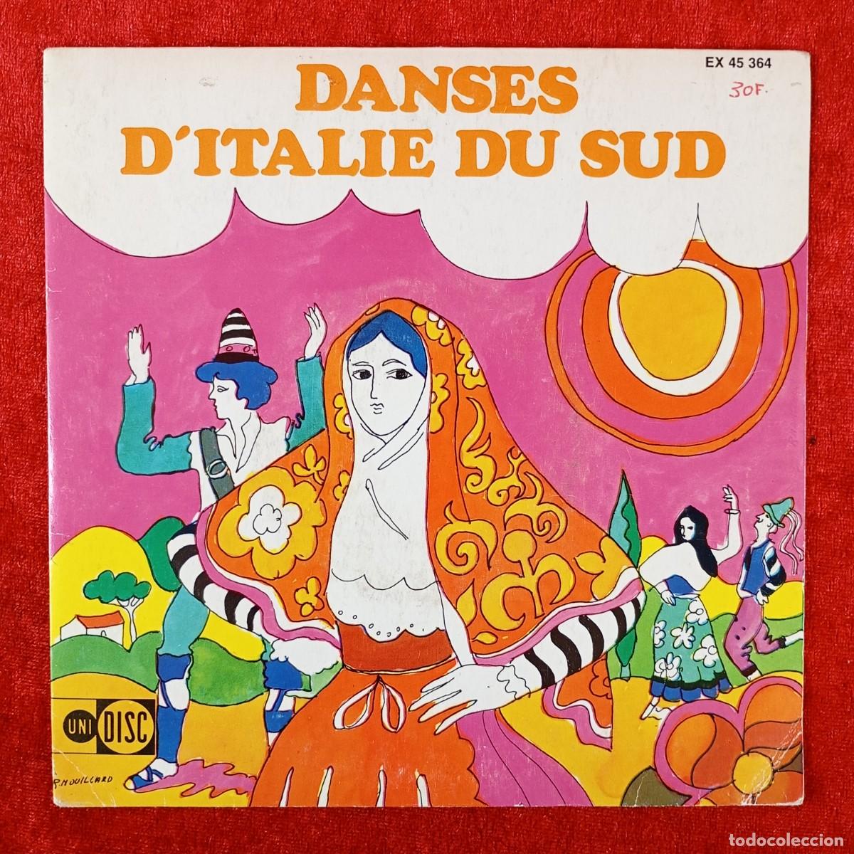 Discos de vinilo: DANSES D'ITALIE DU SUD - MARIO ANDREANI - SINGLE VINILO - DISCO - EX 45 364 / 39
