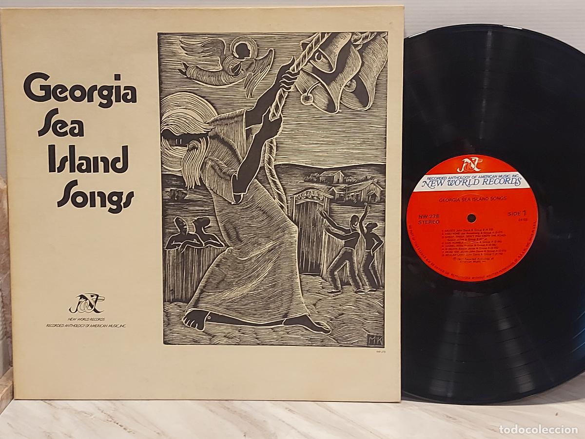 Discos de vinilo: 1977 GEORGIA SEA ISLAND SONGS | NEW WORLD RECORDS NW 278 | LP STEREO USA | GATEFOLD