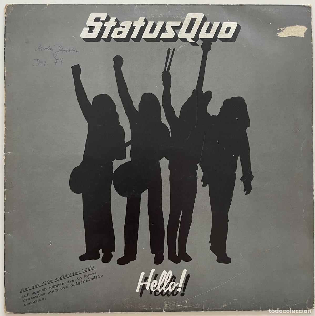 Discos de vinilo: Status Quo - Hello!!