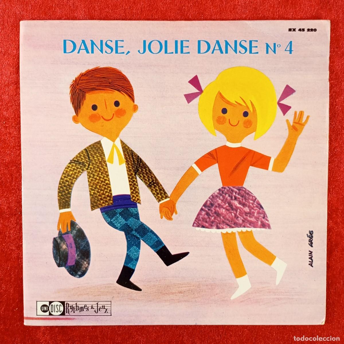 Discos de vinilo: DANSE, JOLIE DANSE N&ordm; 4 - ORCHESTRE FRAN&Ccedil;OIS RAUBER - SINGLE VINILO - DISCO - EX 45 220 / 54