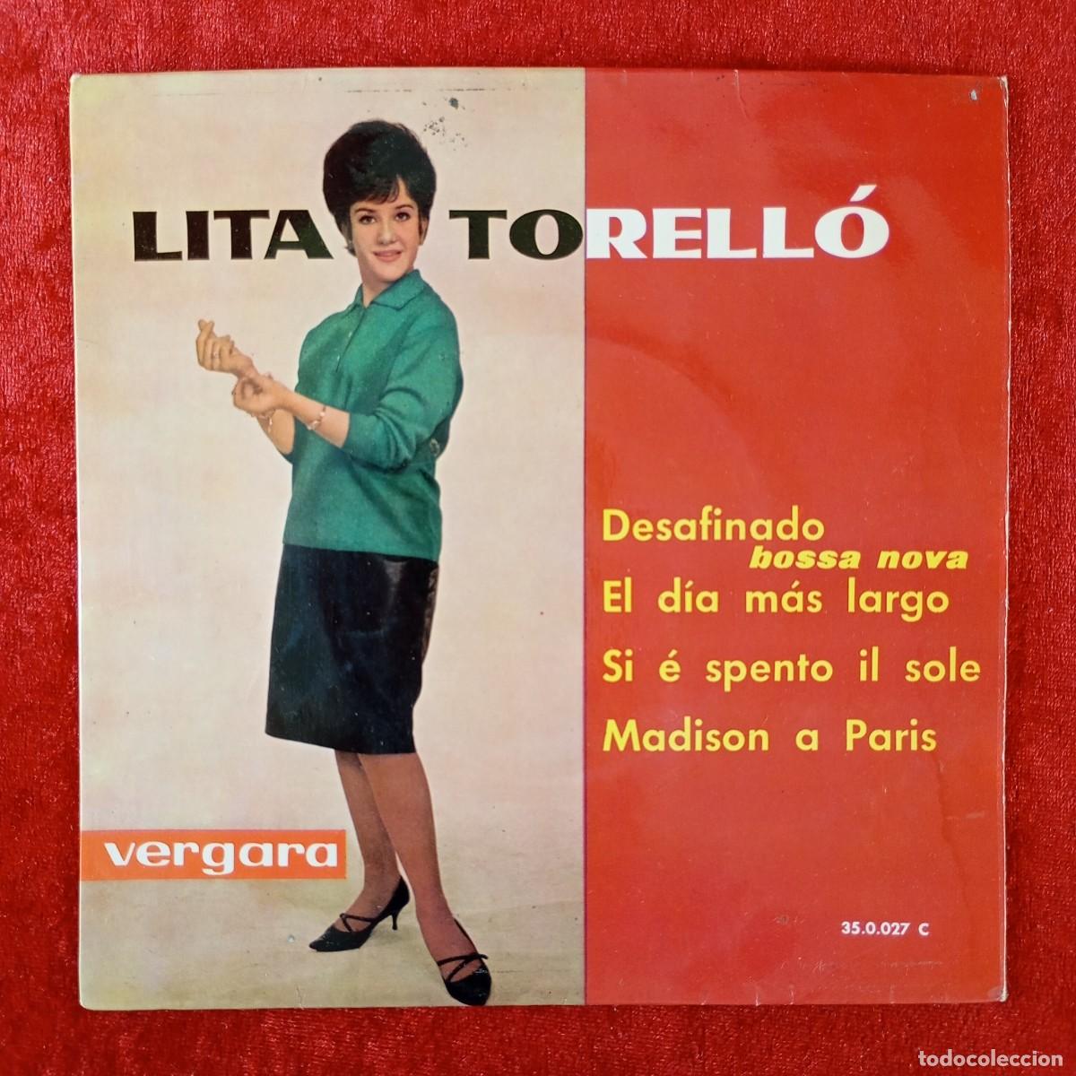 Discos de vinilo: LITA TORELL&Oacute; - DESAFINANDO, EL D&Iacute;A M&Aacute;S LARGO - SINGLE VINILO - DISCO - 35.0.027 C / 59