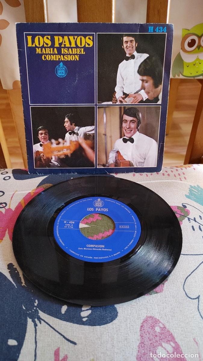 Discos de vinilo: LOS PAYOS-SINGLE MARIA ISABEL
