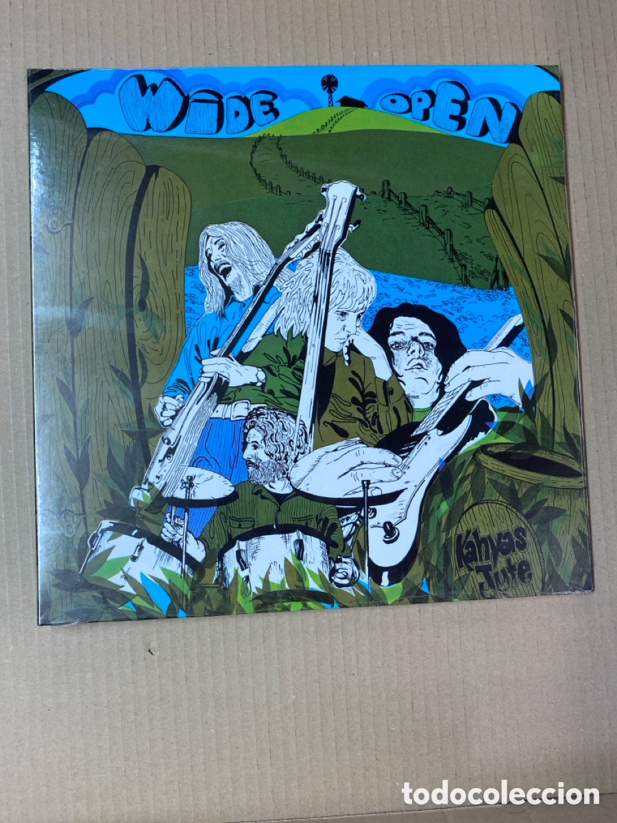 Discos de vinilo: LP WIDE OPEN. KAHYAS JUTE. PRECINTADO DE F&Aacute;BRICA! NUEVO A ESTRENAR!!
