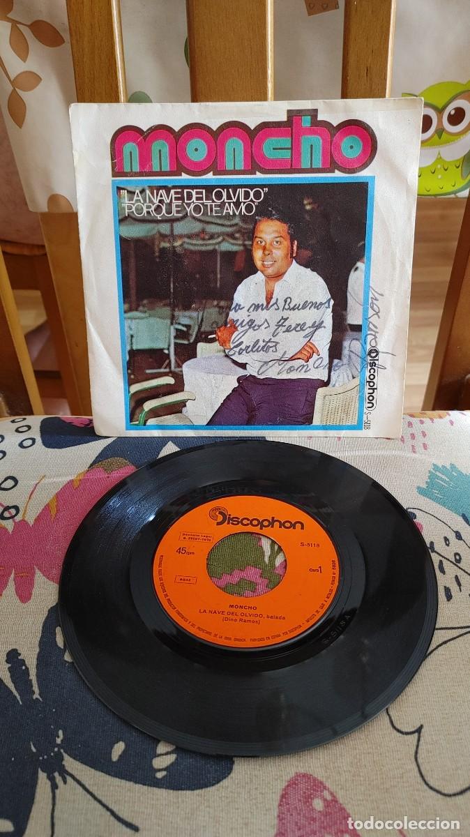 Discos de vinilo: MONCHO-SINGLE LA NAVE DEL OLVIDO