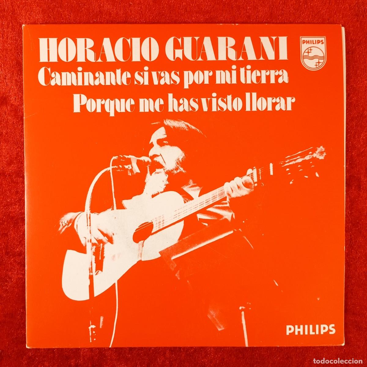 Discos de vinilo: HORACIO GUARANI - CAMINANTE SI VAS POR MI TIERRA - SINGLE VINILO - DISCO - 68 32 098 / 66