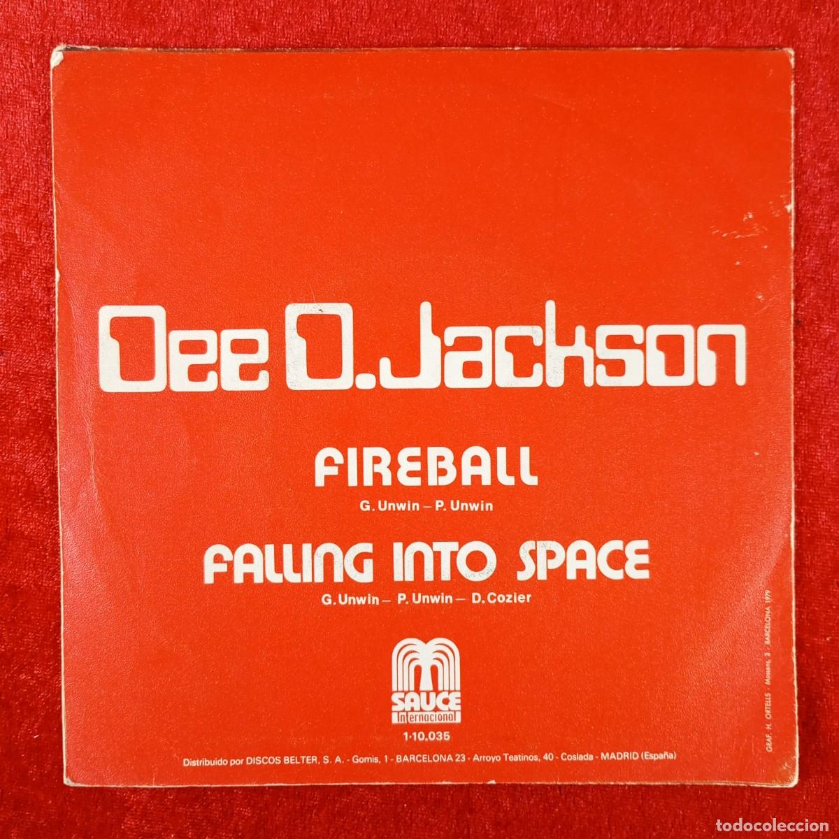 Discos de vinilo: DEE D. JACKSON - FIREBALL - SINGLE VINILO - DISCO - 1-10.035 / 69 - Foto 2