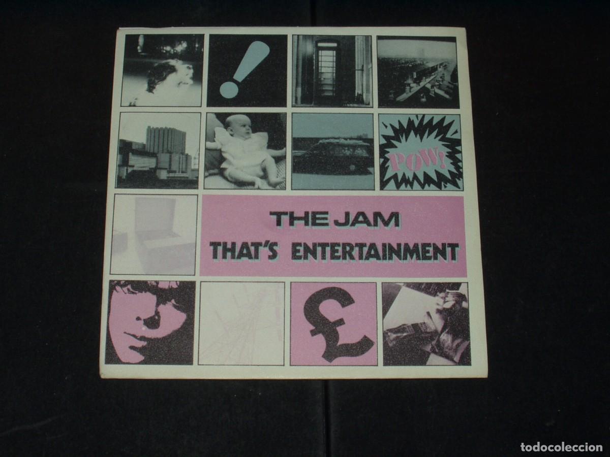 Discos de vinilo: JAM SINGLE THAT'S ENTERTAINMENT