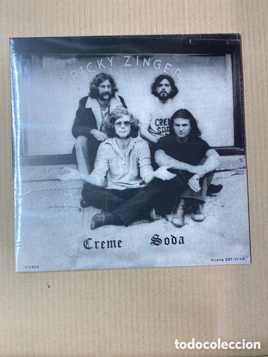 Discos de vinilo: LP TRICKY ZUNGERS. CREME SODA. PRECINTADO DE F&Aacute;BRICA! NUEVO A ESTRENAR!!