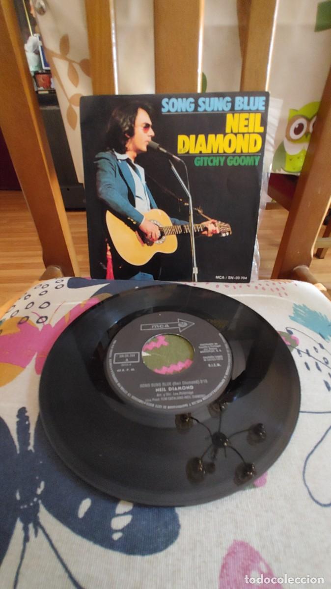 Discos de vinilo: NEIL DIAMOND-SINGLE SONG SONG BLUE