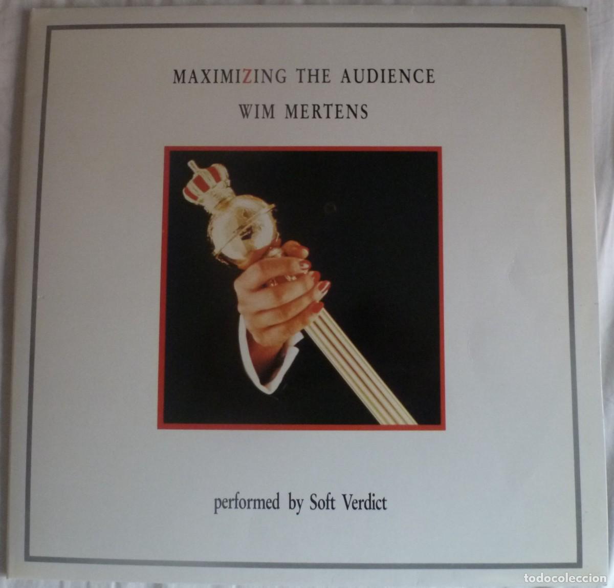 Discos de vinilo: WIM MERTENS - MAXIMIZING THE AUDIENCE (2 X LP GASA 1985)