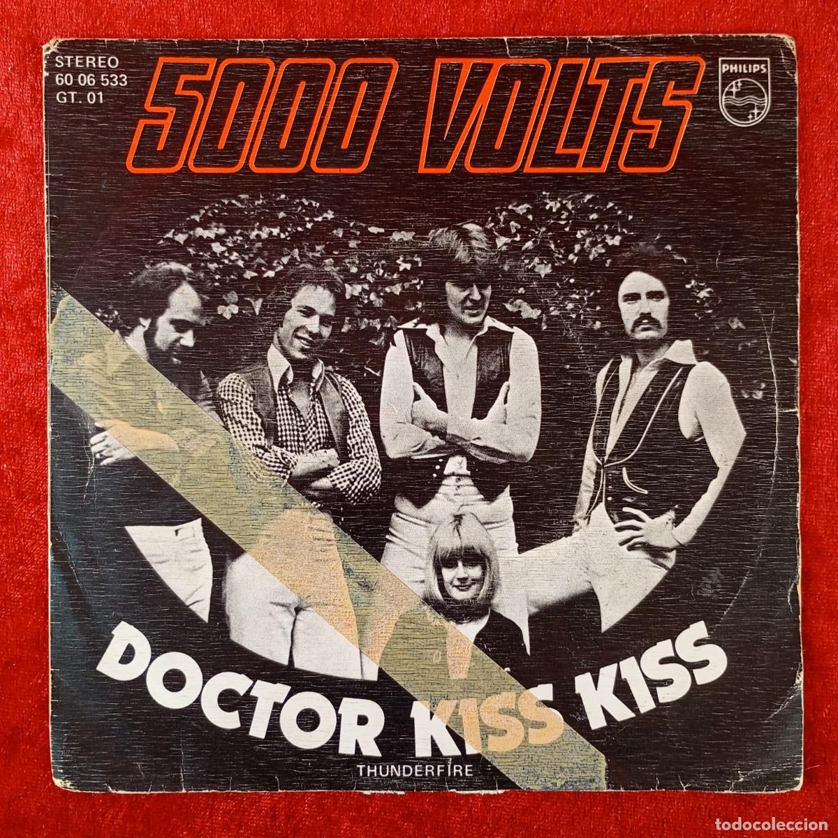 Discos de vinilo: 5000 VOLTES - DOCTOR KISS KISS, THUNDERFIRE - SINGLE VINILO - DISCO - 60 06 533 / 71