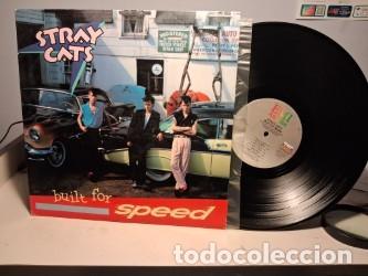 Discos de vinilo: LP STRAY CATS - BUILT FOR SPEED (EDICION EMI AMERICA, USA. 1982)