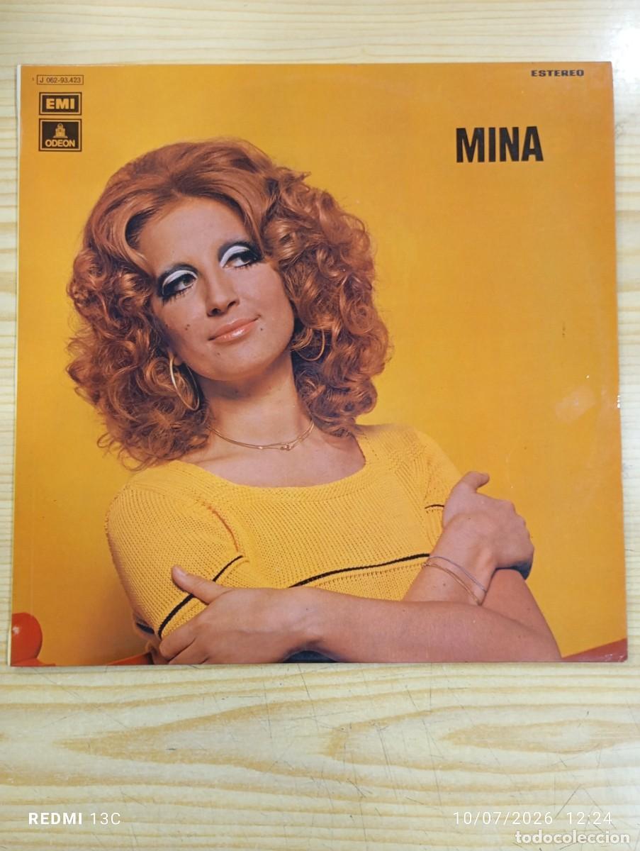 Discos de vinilo: Lp - Mina - Mina - Odeon - Edicion Espa&ntilde;ola 1972 - Gran copia