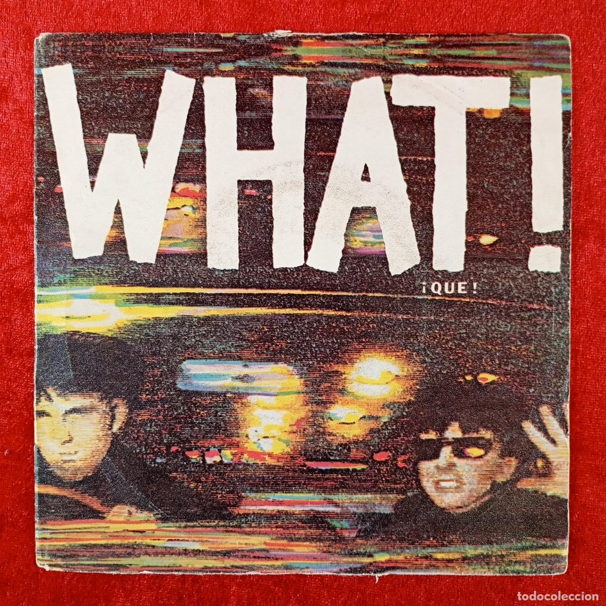 Discos de vinilo: SOFT CELL - WHAT! - ....SO - SINGLE VINILO - DISCO - 60 59 565 / 73 - Foto 1