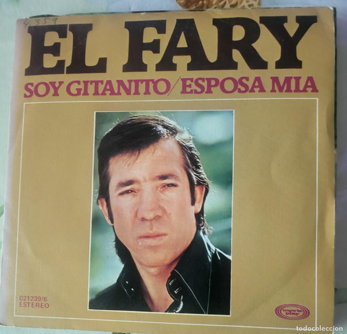 Discos de vinilo: El Fary single sello Movieplay editado en Espa&ntilde;a a&ntilde;o 1977...