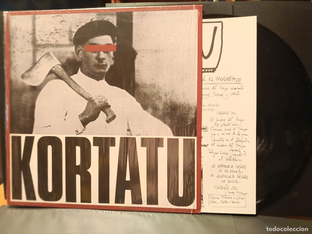 Discos de vinilo: Kortatu &ndash; Kortatu LP reedicion 2010 CON LIBRETO PEPETO