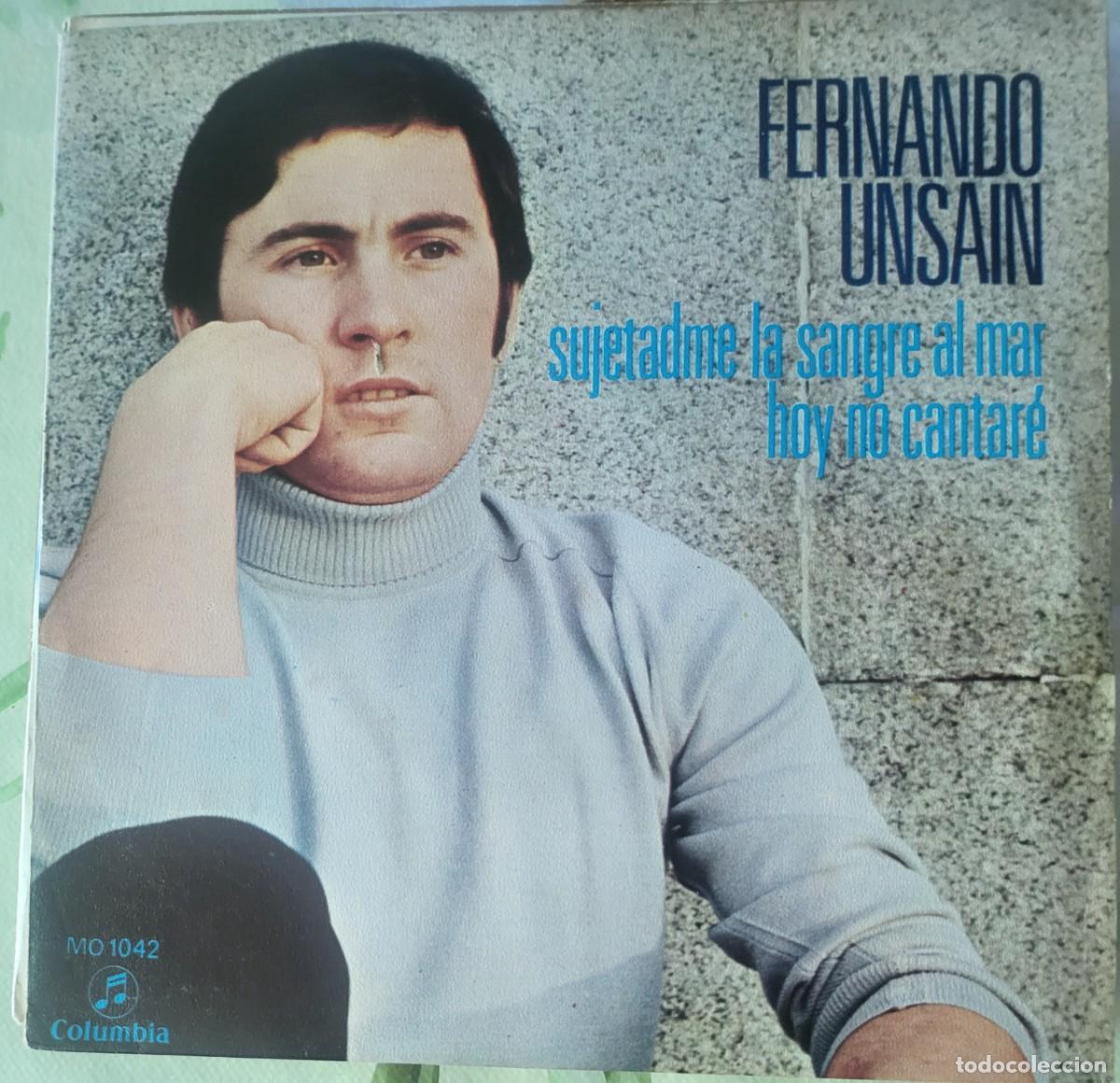 Discos de vinilo: Fernando Ursain single sello Columbia editado en Espa&ntilde;a a&ntilde;o 1970...