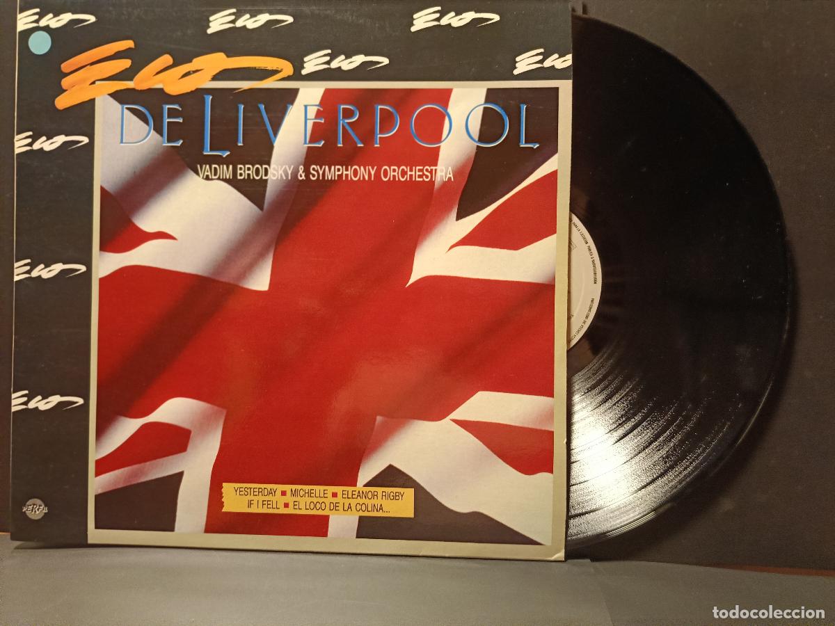 Discos de vinilo: BEATLES COVER - VADIM BRODSKY ORCH. DE LIVERPOOL LP ESPA&Ntilde;A 1989 PDELUXE