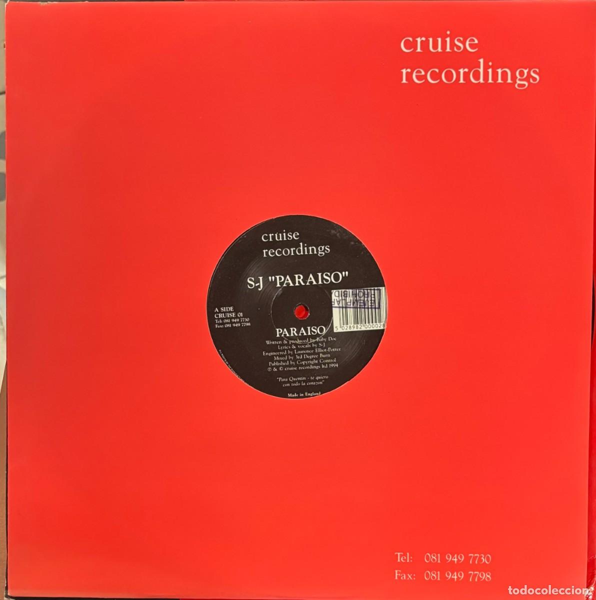 Discos de vinilo: LP MAXI SINGLE S-J-PARAISO. LP-SEXT-1331