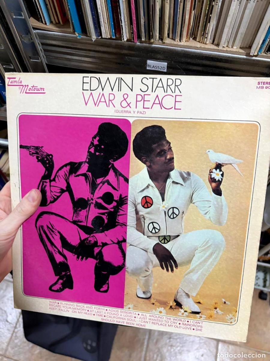 Discos de vinilo: BLAS52D &ndash; Edwin Starr &ndash; War & Peace disco vinilo