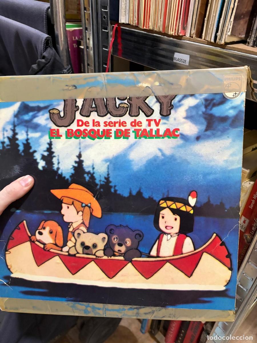 Discos de vinilo: BLAS52E &ndash; Jacky &ndash; De la serie de TV El Bosque de Tallac disco vinilo