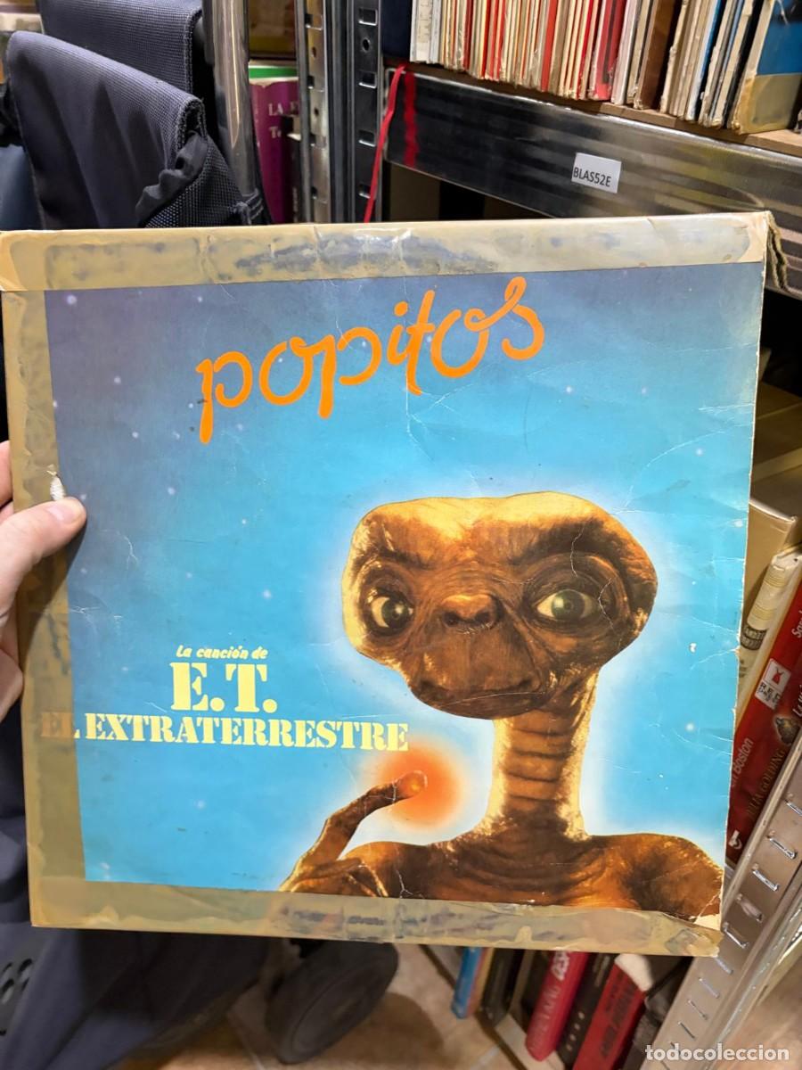Discos de vinilo: BLAS52D &ndash; Popitos &ndash; La canci&oacute;n de E.T. El Extraterrestre disco vinilo
