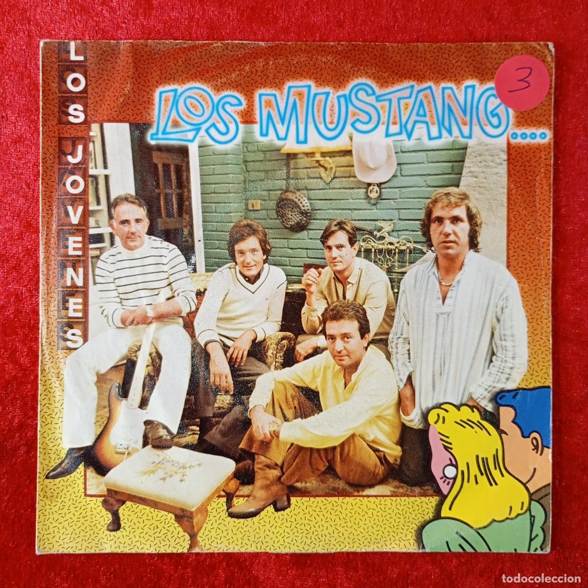 Discos de vinilo: LOS MUSTANG... - LOS JOVENES, 500 MILLAS - SINGLE VINILO - DISCO - 02.2435/5 / 117