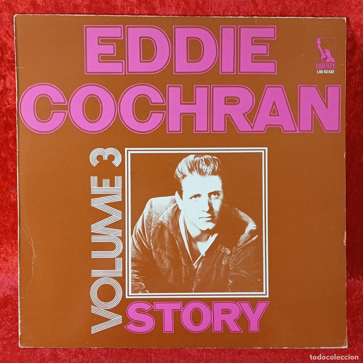 Discos de vinilo: EDDIE COCHRAN STORY - VOLUME 3 - LP VINILO - DISCO - LBS 83432 / 119